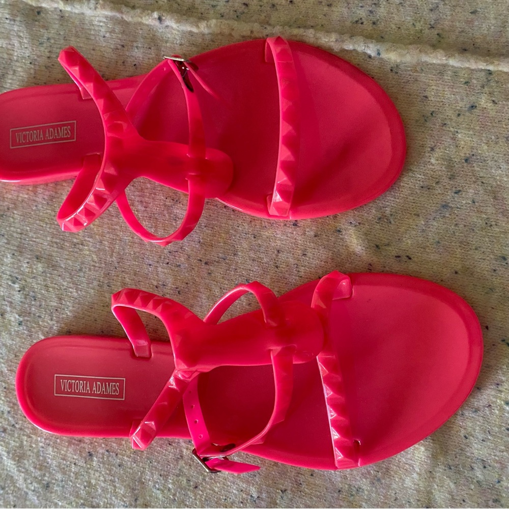 Women's Bright Pink Sandals